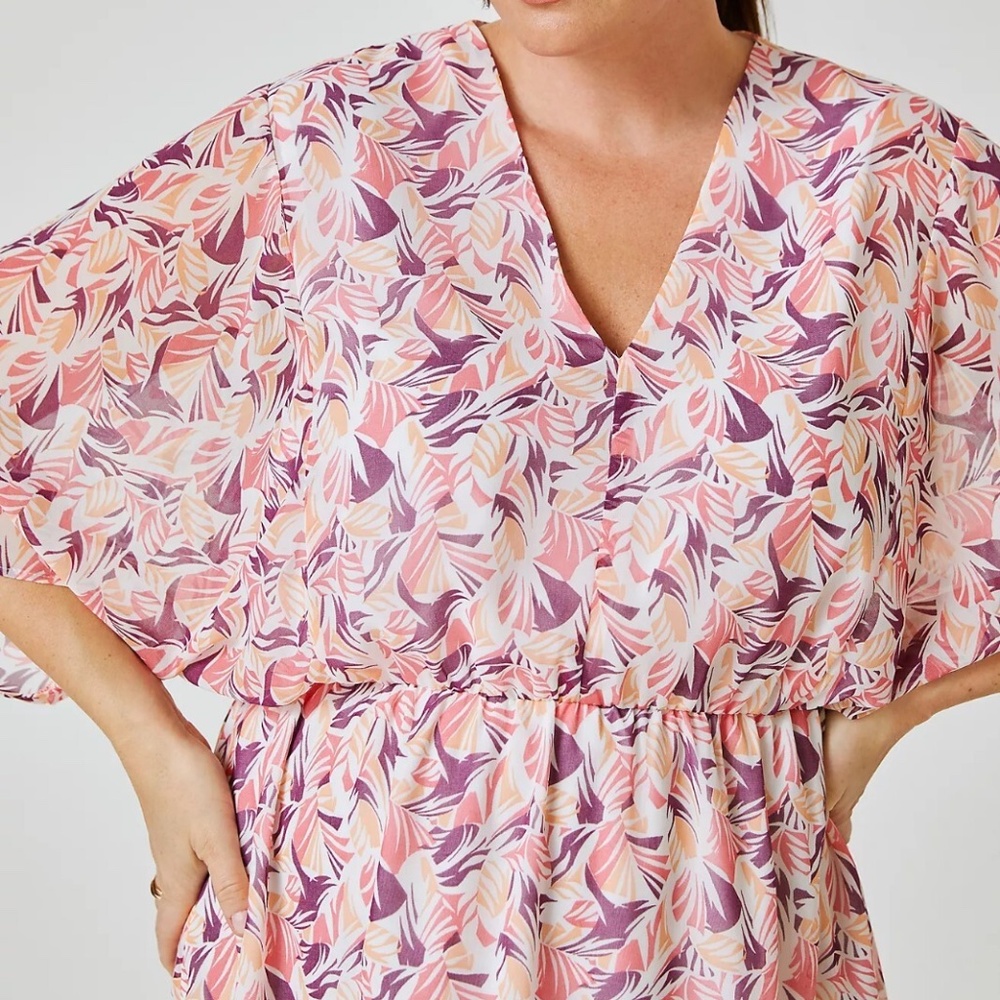 Anthropologie Hutch Augusta Midi Dress Size 1X - Picture 2 of 5